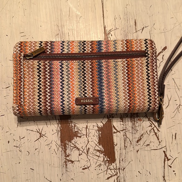 FOSSIL Parker Satchel/Crossbody and wristlet set - Picture 14 of 16